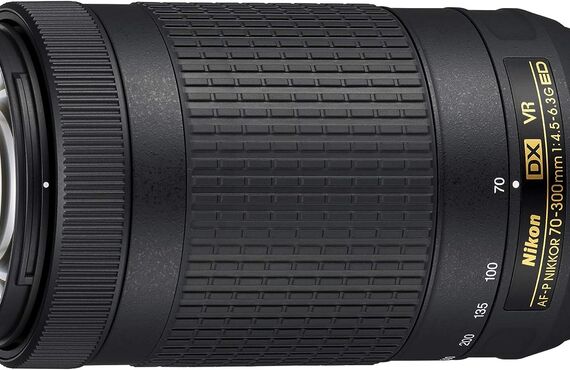 海老名のおすすめ Nikon ニコン AF-P DX NIKKOR 70-300mm f/4.5-6.3G ED VR の買取価格 百獣の買取王が高価買い取り