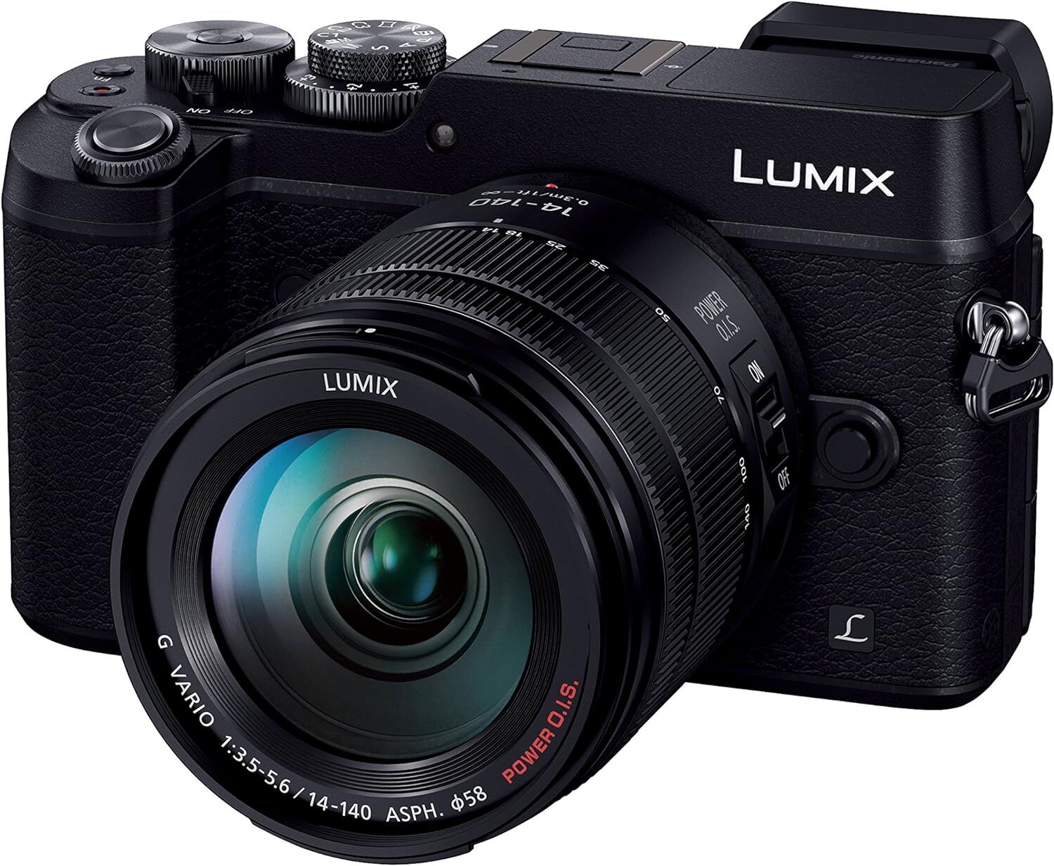 Panasonic パナソニック ミラーレス一眼カメラ ルミックス GX8 レンズキット 高倍率ズームレンズ付属 2030万画素 ブラック