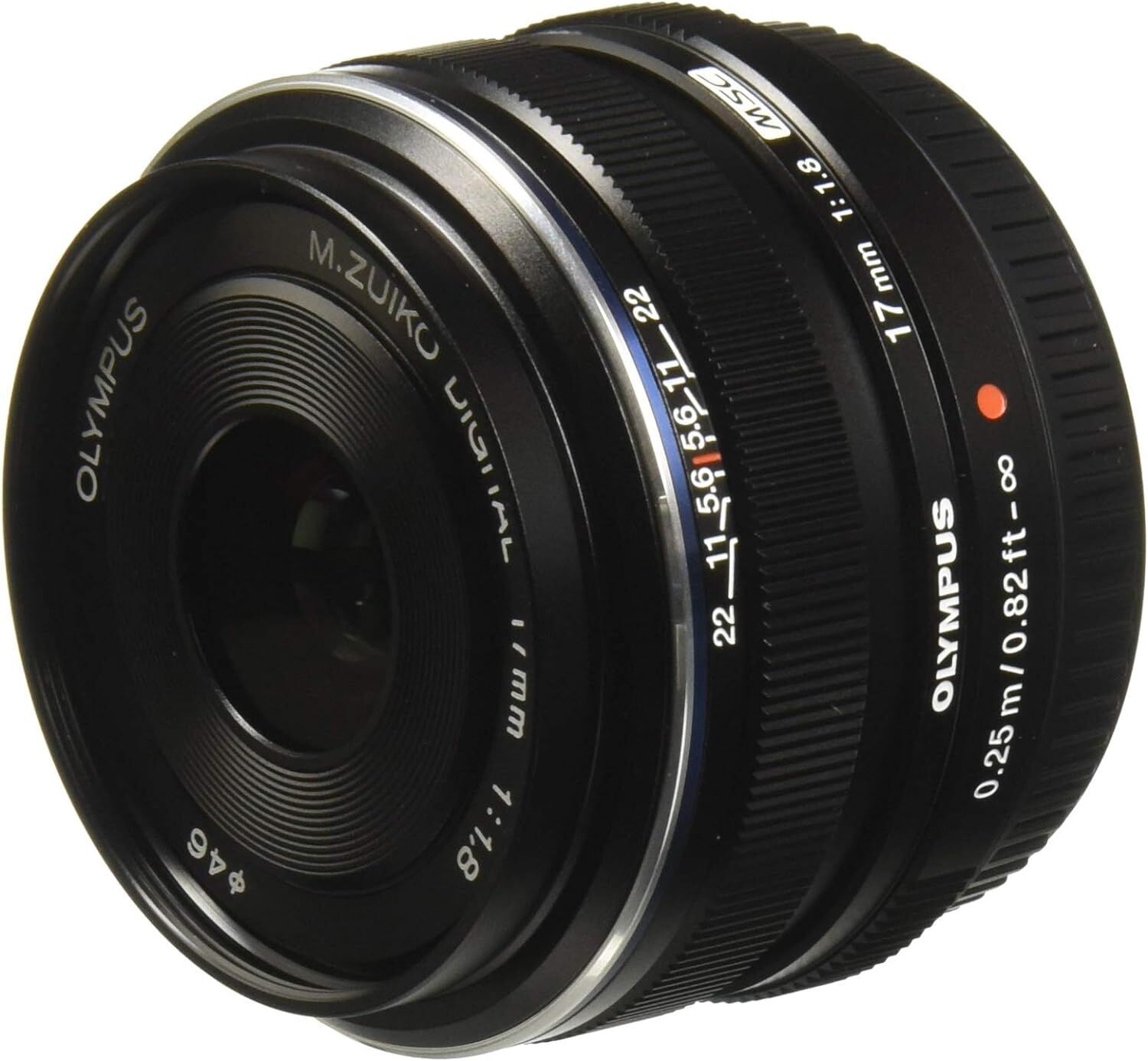 OLYMPUS オリンパス 単焦点レンズ M.ZUIKO DIGITAL 17mm F1.8 ブラック