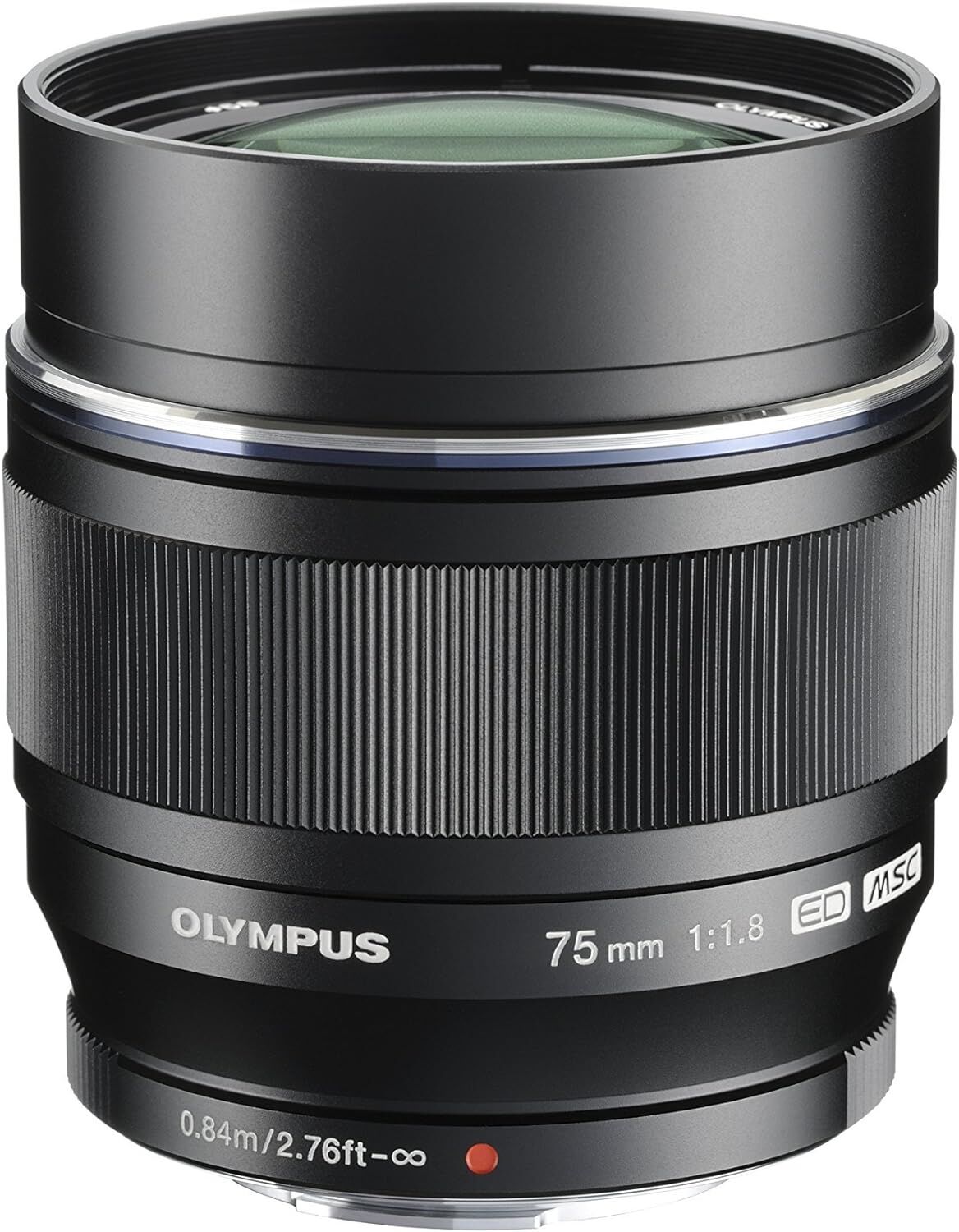 OLYMPUS オリンパス 単焦点レンズ M.ZUIKO DIGITAL ED 75mm F1.8 ブラック