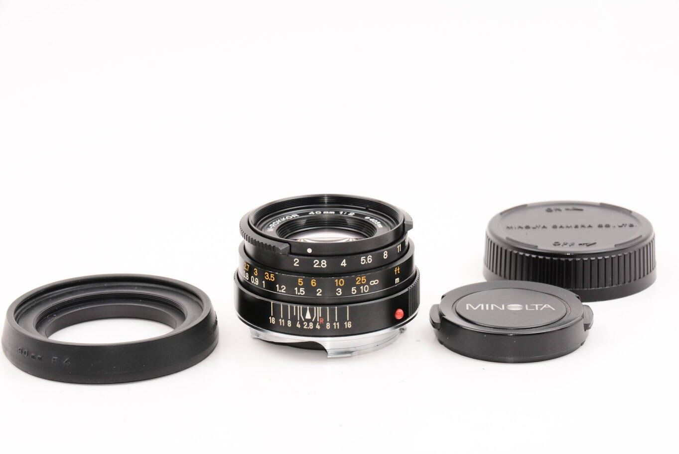 MINOLTA ミノルタ M-ROKKOR 40mm F2