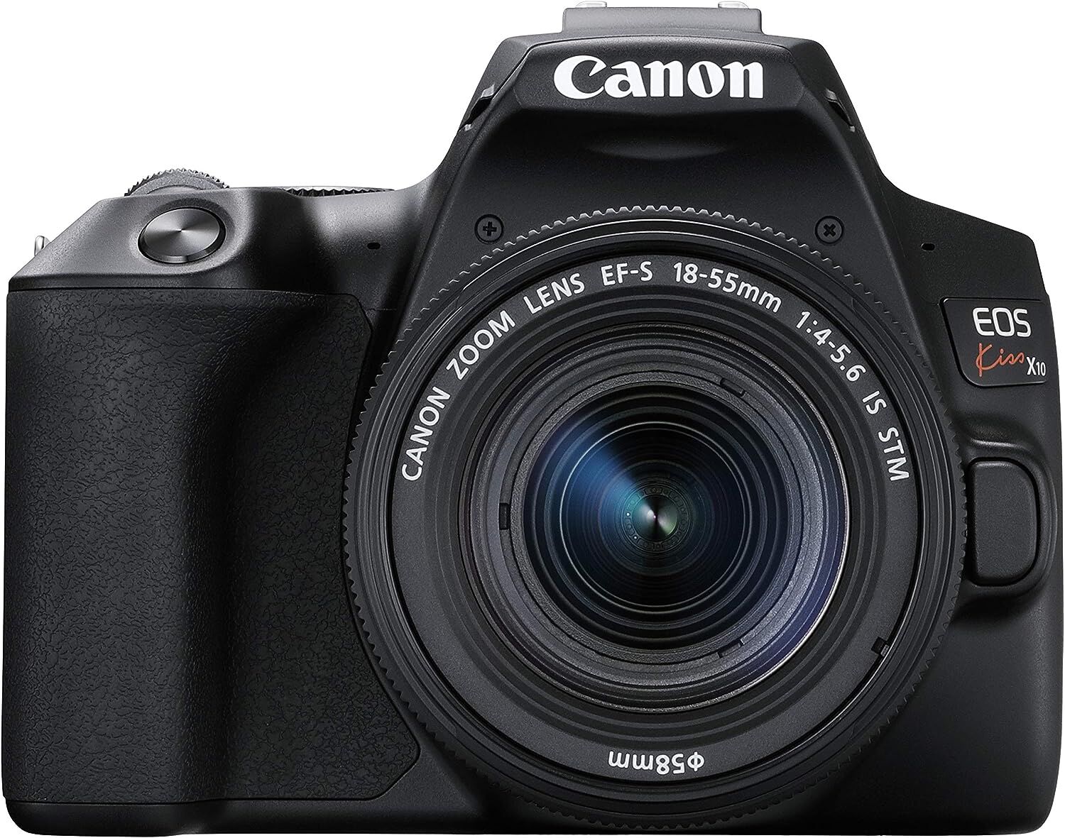 Canon キヤノン デジタル一眼レフカメラ EOS Kiss X10 標準ズームキット ブラック