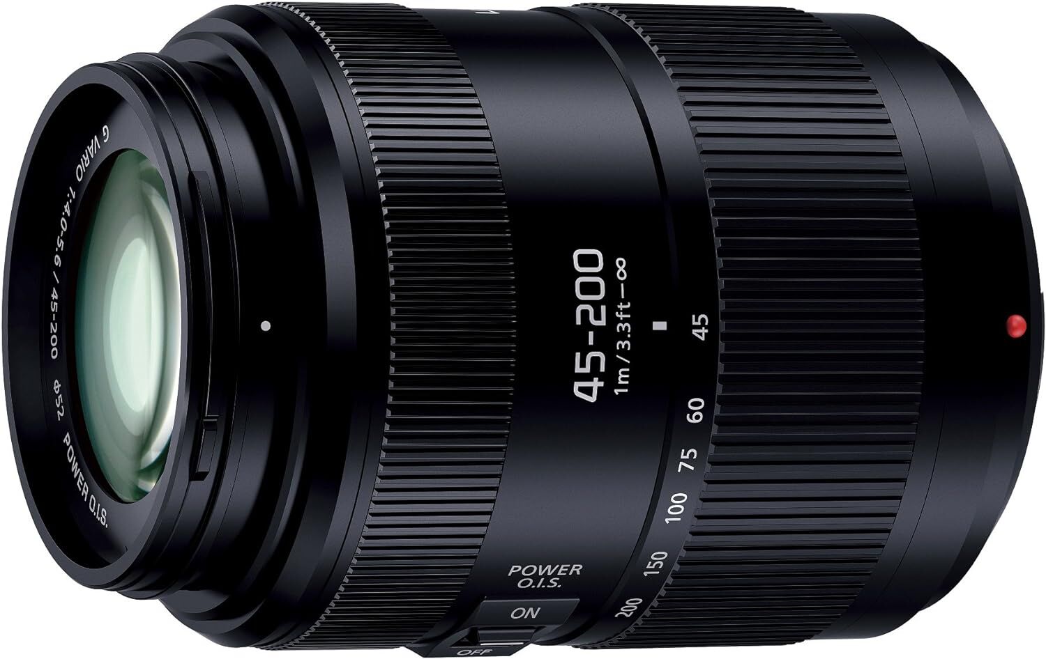 Panasonic パナソニック 望遠ズームレンズ マイクロフォーサーズ用 ルミックス G VARIO 45-200mm/F4.0-5.6 II ASPH. /POWER O.I.S.