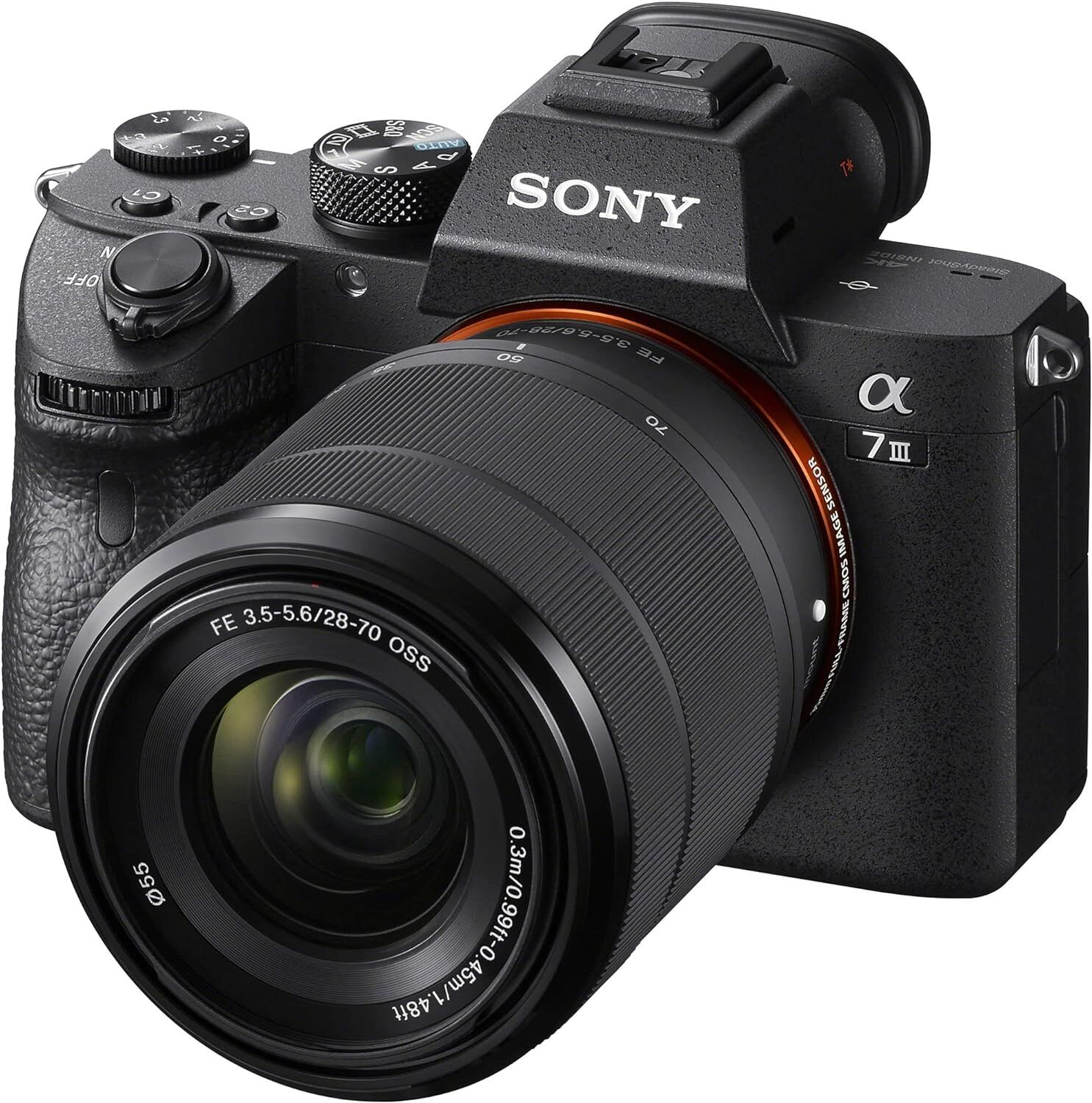 SONY ソニー ミラーレス一眼 α7 III ズームレンズキット FE 28-70mm F3.5-5.6 OSS ブラック