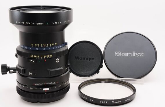 海老名おすすめ MAMIYA マミヤ SEIKO MAMIYA‐SEKOR SHIFT Z ｆ＝75mm 1:4.5 Wの買取価格 百獣の買取王が高価買い取り