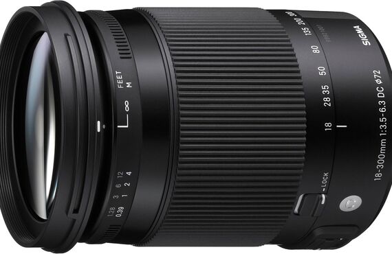 梅田のおすすめ SIGMA シグマ 18-300mm F3.5-6.3 DC MACRO OS HSMの高い買取価格 売るなら百獣の買取王が高価買い取り