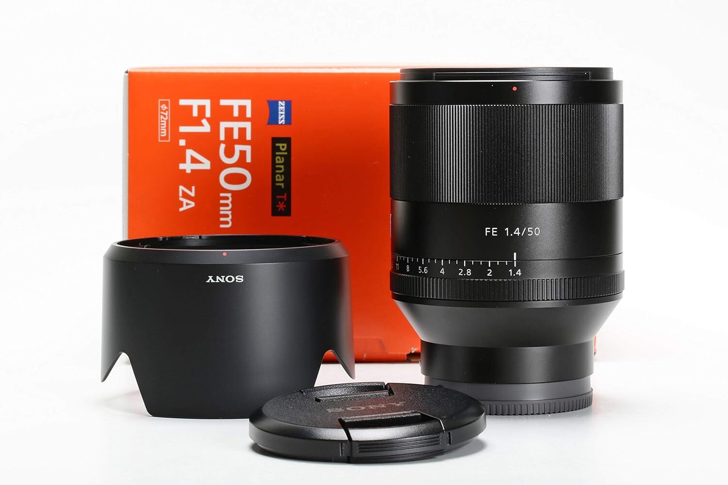 SONY ソニー 単焦点レンズ Planar T* FE 50mm F1.4 ZA Eマウント35mmフルサイズ対応
