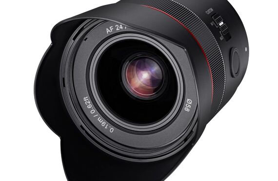 箕面のおすすめ SAMYANG サムヤン 単焦点レンズ AF 24mm F1.8 FE の高い買取価格 売るなら百獣の買取王が高価買い取り