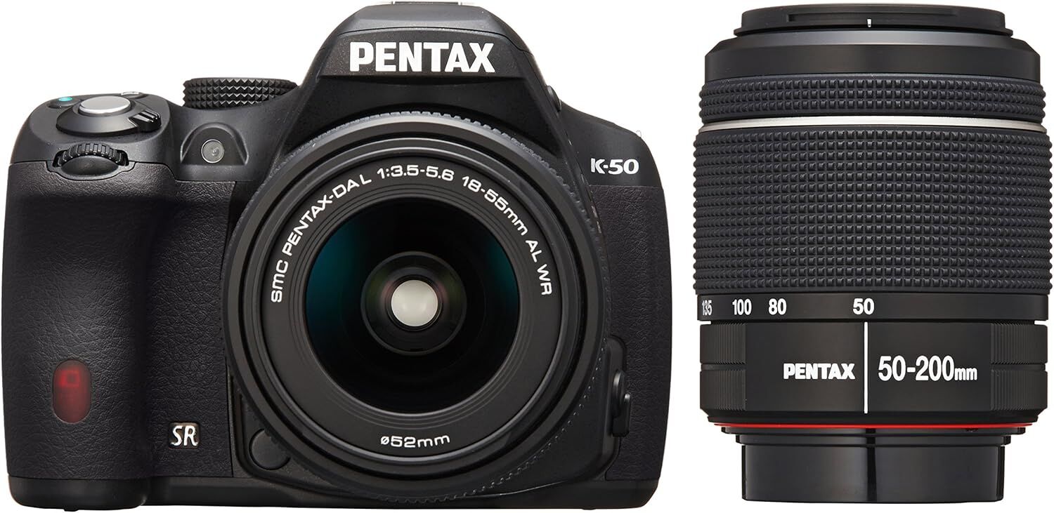 PENTAX ペンタックス K-70 ダブルズームレンズキット(DAL18-50mm+50-200mm)  ブラック