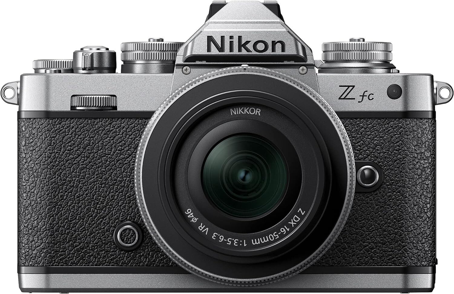 Nikon ニコン ミラーレス一眼カメラ Z fc レンズキット NIKKOR Z DX 16-50mm f/3.5-6.3 VR シルバー 付属