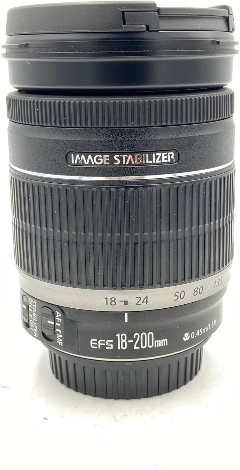 Canon キヤノン 望遠ズームレンズ EF-S18-200mm F3.5-5.6 IS APS-C対応