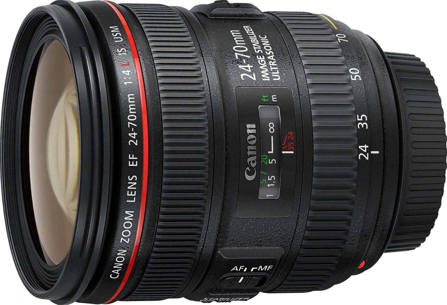 Canon キヤノン 標準ズームレンズ EF24-70mm F4 L IS USM フルサイズ対応