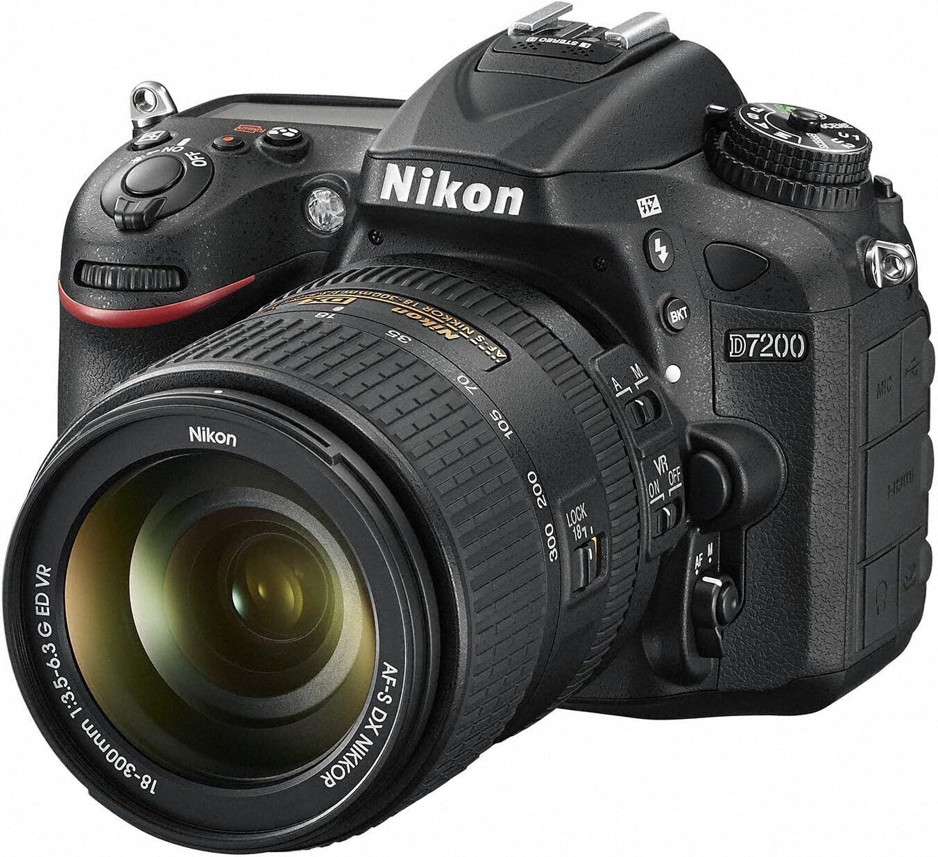 Nikon ニコン デジタル一眼レフカメラ D7200 18-300VR レンズキット
