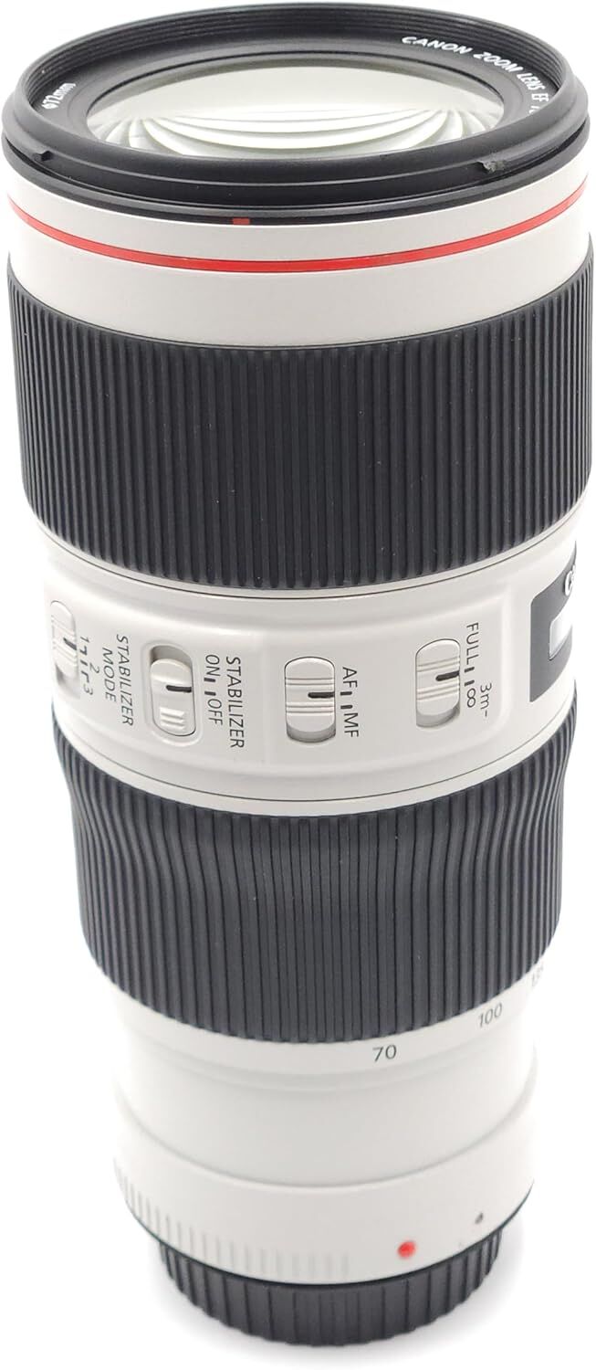Canon キヤノン 望遠ズームレンズ EF70-200mm F4L IS USM フルサイズ対応
