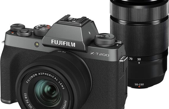 尼崎のおすすめ FUJIFILM フジフイルム X-T200 ダブルズームレンズキット の高い買取価格 百獣の買取王が高価買い取り