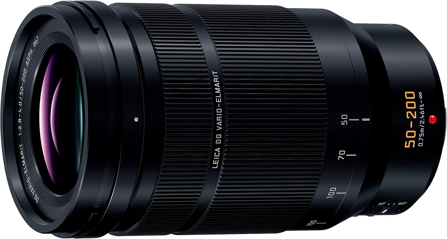 Panasonic パナソニック ズームレンズ マイクロフォーサーズ用 ライカ DG VARIO-ELMARIT 50-200mm/F2.8-4.0 ASPH./POWER O.I.S.