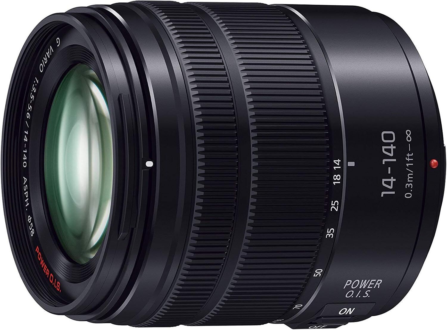Panasonic パナソニック 標準ズームレンズ マイクロフォーサーズ用 ルミックス G VARIO 14-140mm/F3.5-5.6 ASPH./POWER O.I.S. ブラック