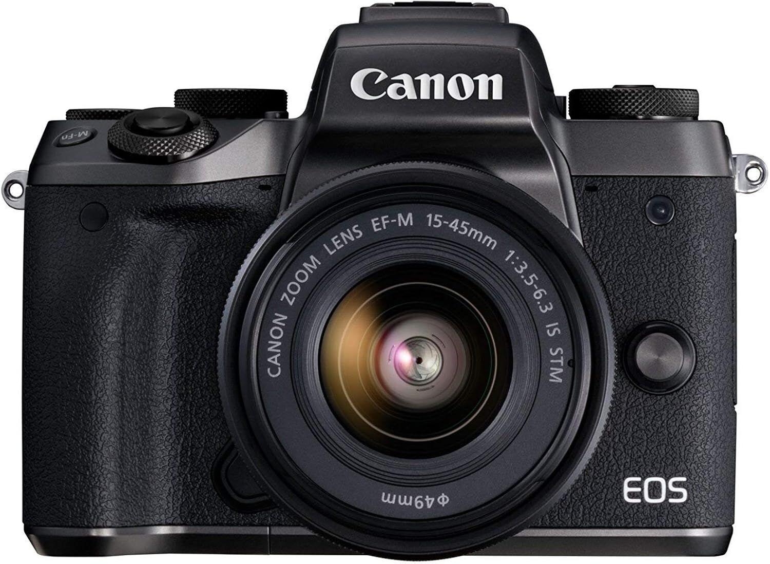 Canon キヤノン ミラーレス一眼カメラ EOS M5 レンズキット EF-M15-45mm F3.5-6.3 IS STM 付属