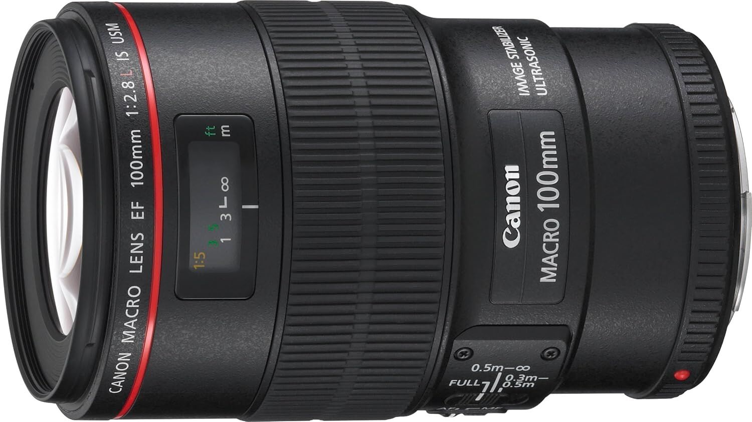 Canon キヤノン 単焦点マクロレンズ EF100mm F2.8L マクロ IS USM フルサイズ対応