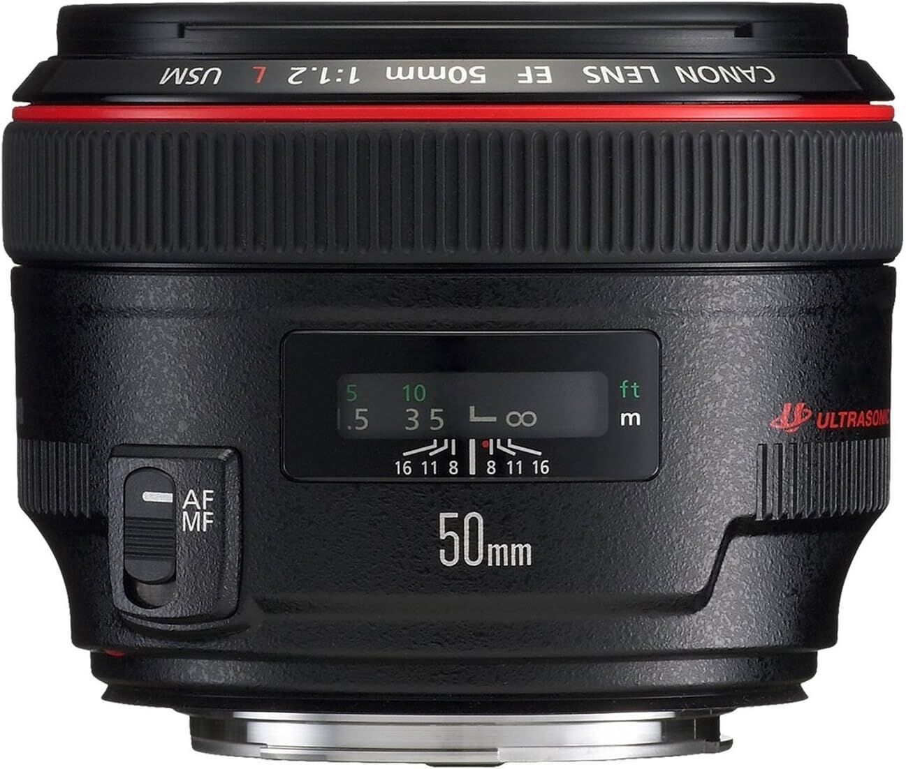 Canon キヤノン 単焦点標準レンズ EF50mm F1.2L USM フルサイズ対応