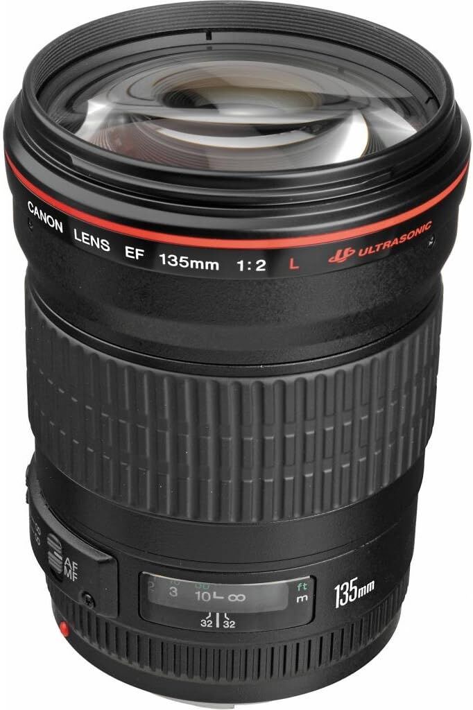 Canon キヤノン 単焦点望遠レンズ EF135mm F2L USM フルサイズ対応