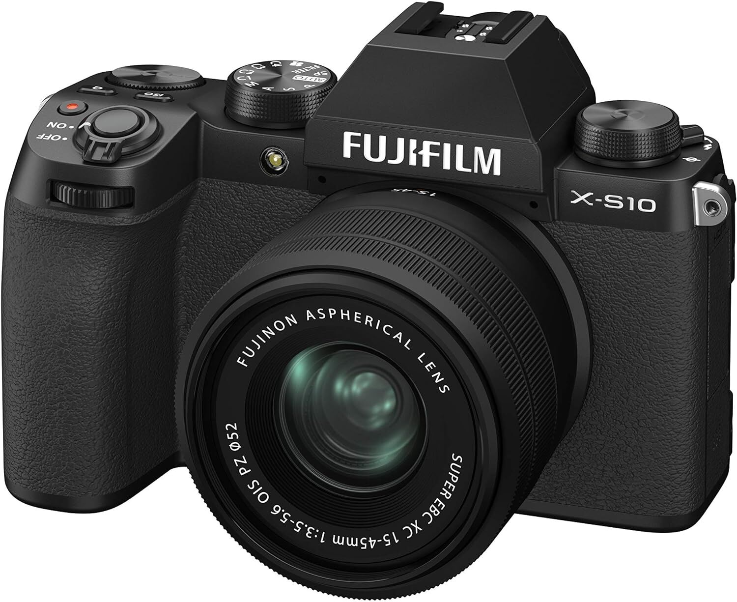 FUJIFILM フジフイルム ミラーレスデジタルカメラ X-S10 レンズキット XC15-45 ブラック