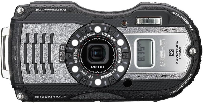 RICOH リコー 防水デジタルカメラ WG-5GPS ガンメタリック
