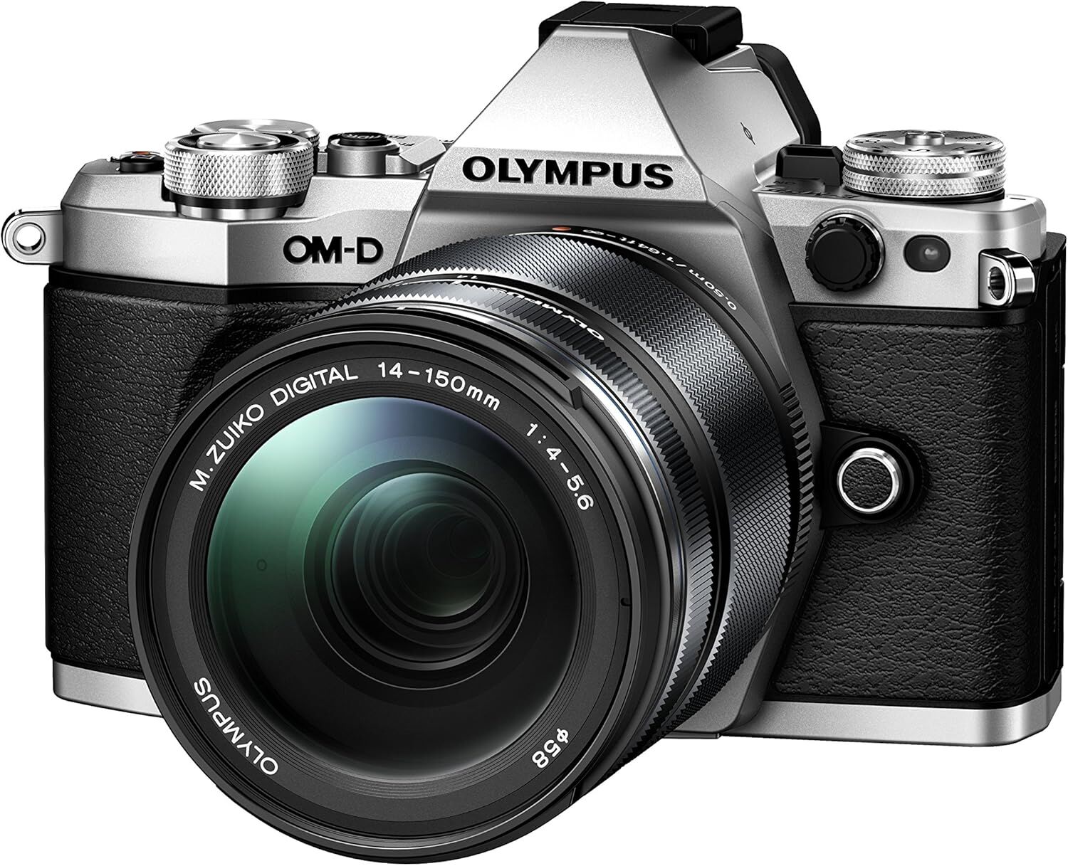 OLYMPUS オリンパス ミラーレス一眼カメラ OM-D E-M5 MarkII 14-150mm II レンズキット シルバー