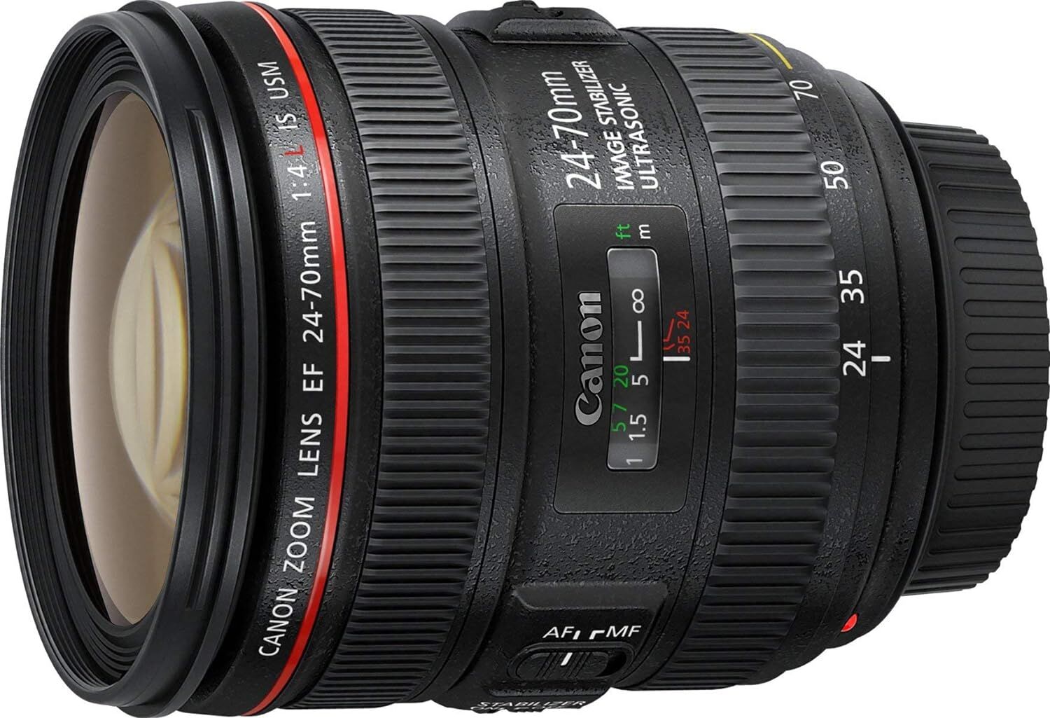 Canon キヤノン 標準ズームレンズ EF24-70mm F4 L IS USM フルサイズ対応