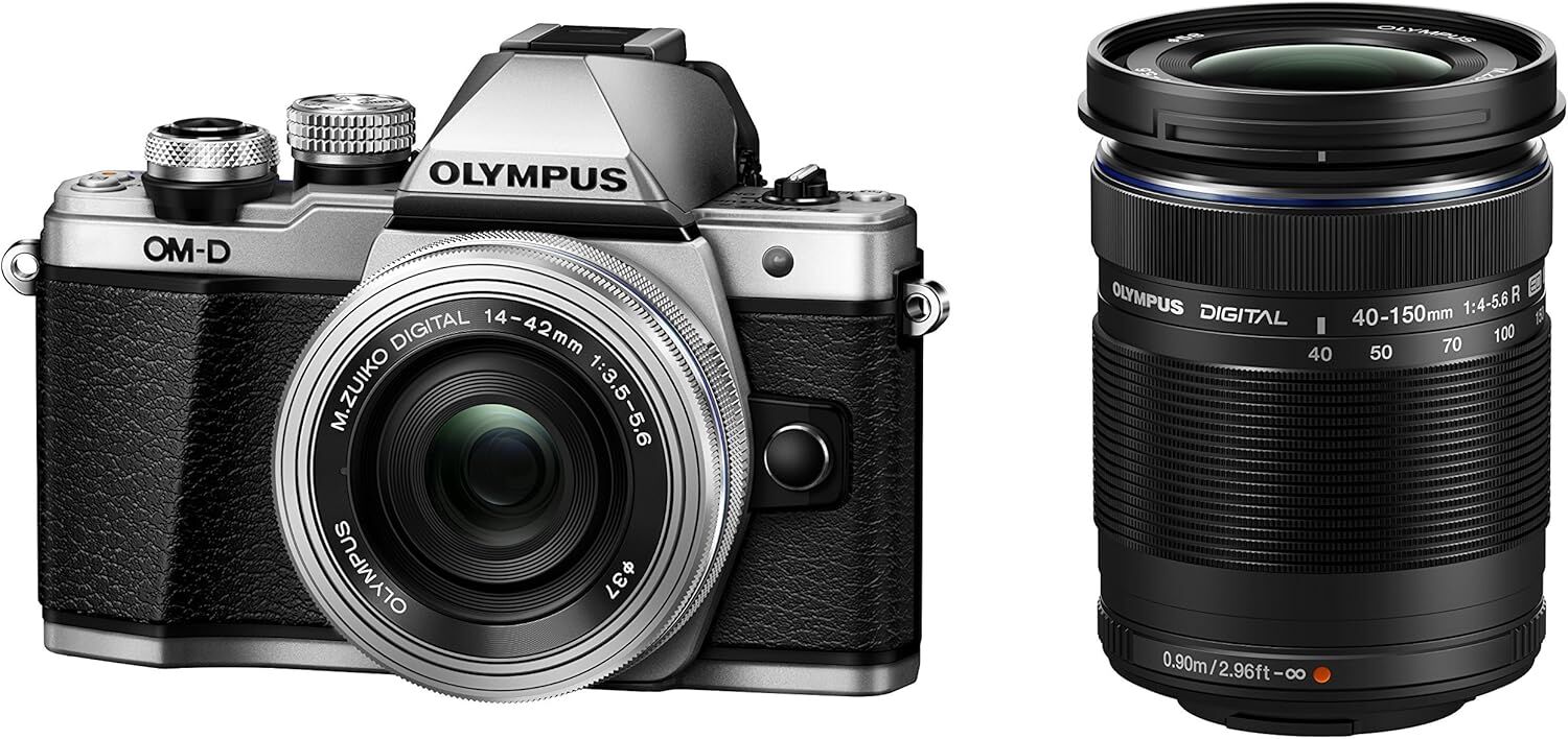 OLYMPUS オリンパス ミラーレス一眼カメラ OM-D E-M10 MarkII EZダブルズームキット シルバー