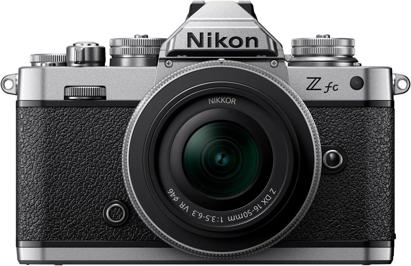 Nikon ニコン ミラーレス一眼カメラ Z fc レンズキット NIKKOR Z DX 16-50mm f/3.5-6.3 VR シルバー 付属
