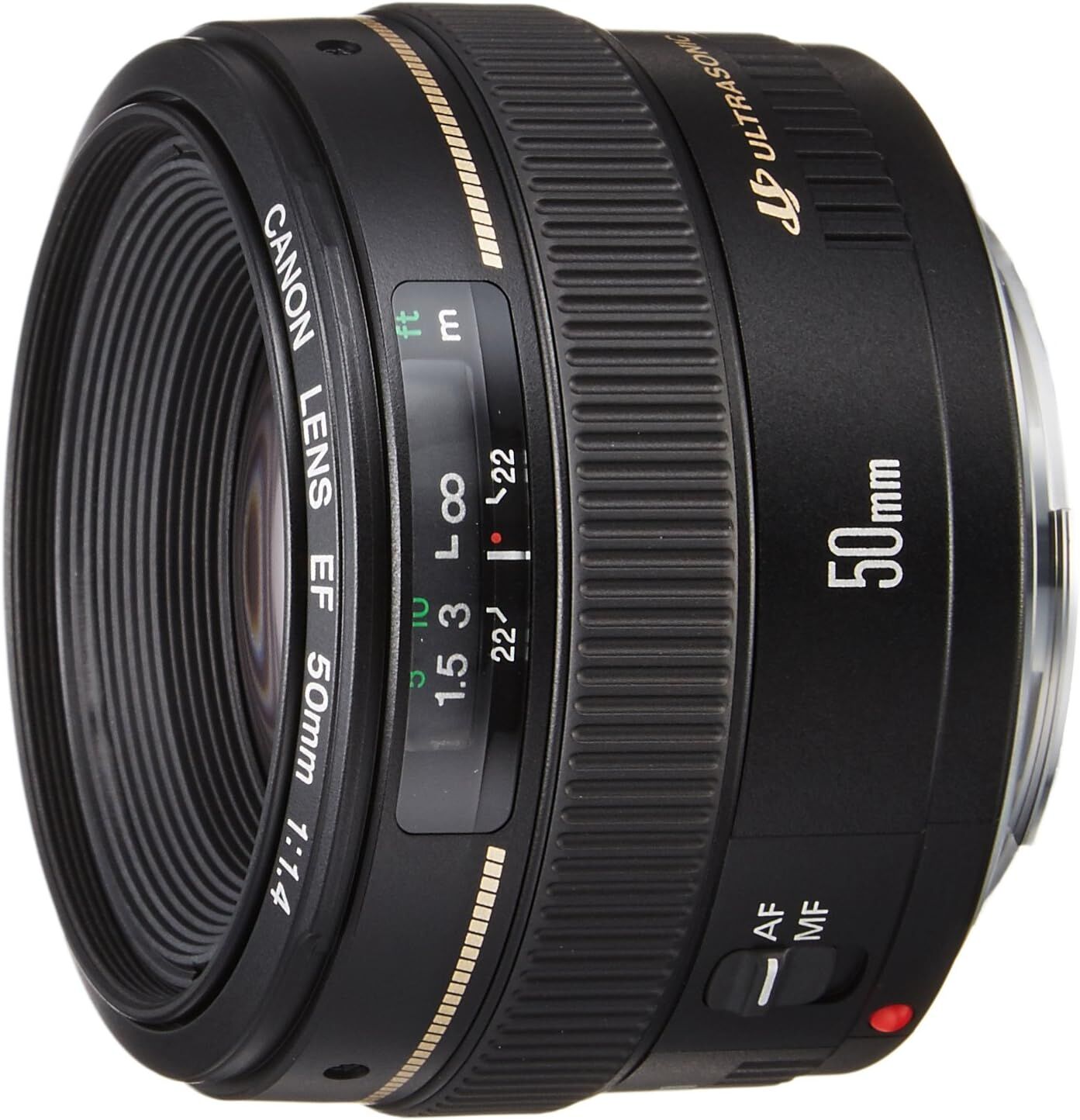 Canon キヤノン 単焦点レンズ EF50mm F1.4 USM フルサイズ対応