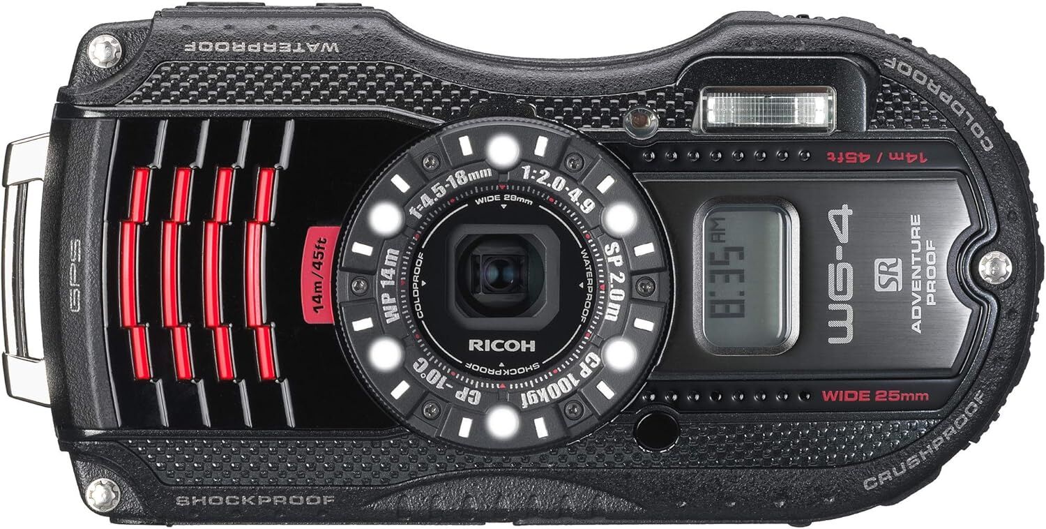 RICOH リコー 防水デジタルカメラ WG-4GPS ブラック