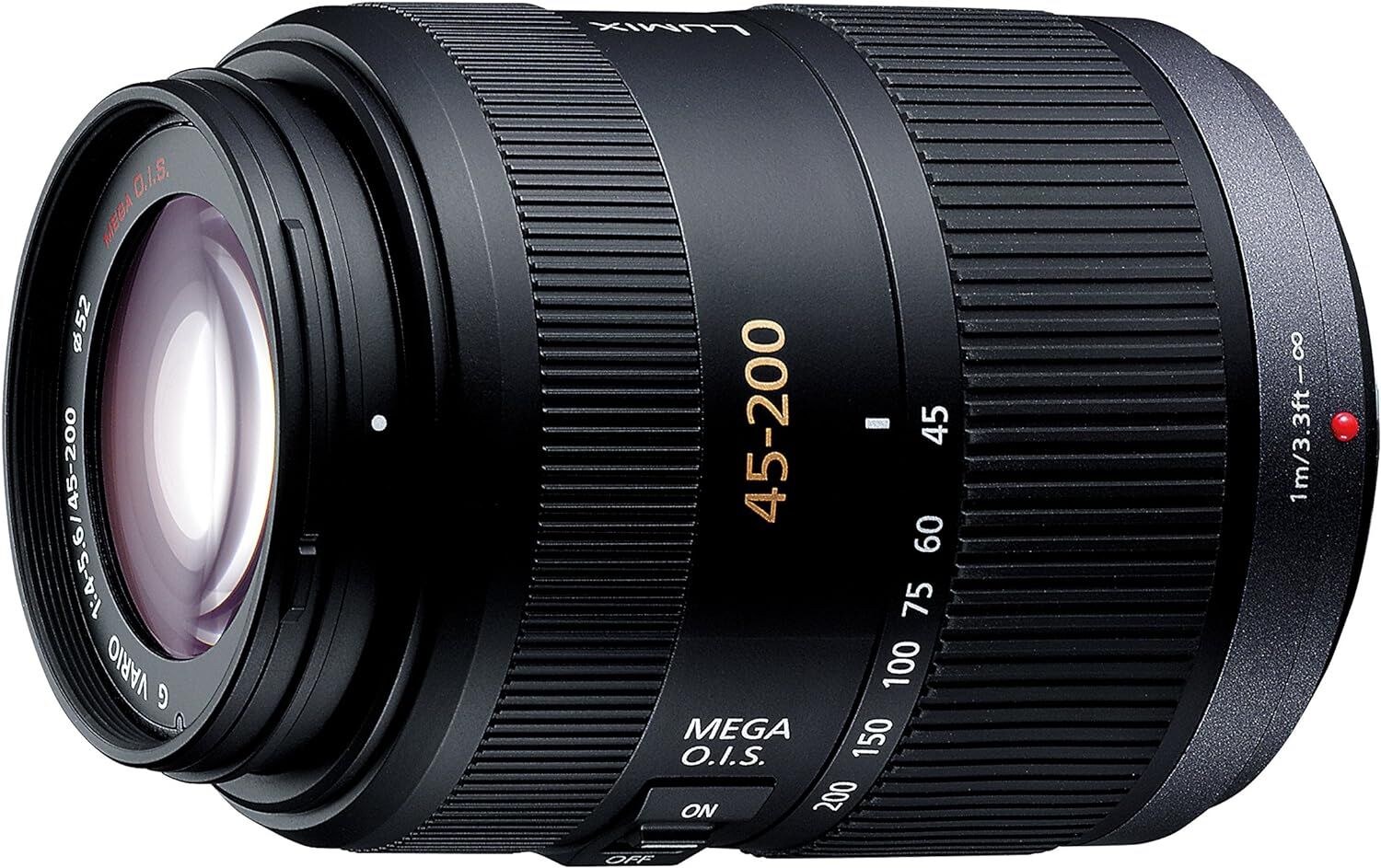 Panasonic パナソニック 望遠ズームレンズ マイクロフォーサーズ用 ルミックス G VARIO 45-200mm/F4.0-5.6/MEGA O.I.S.