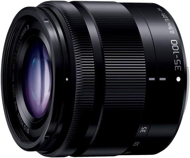 Panasonic パナソニック 望遠ズームレンズ マイクロフォーサーズ用 ルミックス G VARIO 35-100mm/F4.0-5.6 ASPH./MEGA O.I.S. ブラック