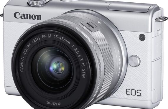 吹田のおすすめ Canon キヤノン EOS M200 標準ズームキット の高い買取価格 売るなら百獣の買取王が高価買い取り