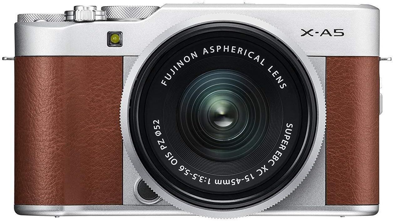 FUJIFILM フジフイルム ミラーレス一眼カメラ X-A5 レンズキット ブラウン