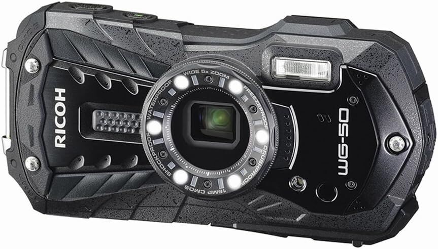 RICOH リコー 防水デジタルカメラ WG-50 ブラック