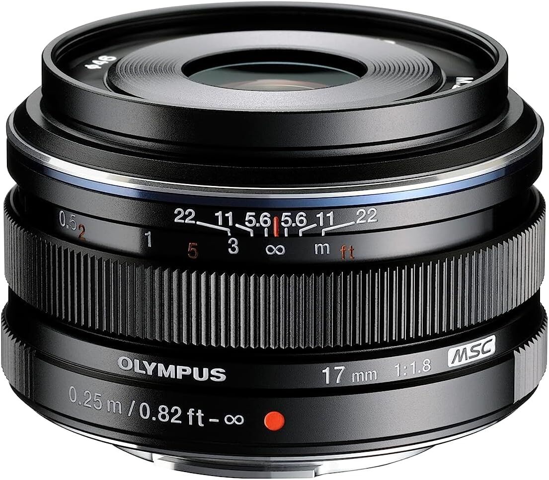 OLYMPUS オリンパス 単焦点レンズ M.ZUIKO DIGITAL 17mm F1.8 ブラック