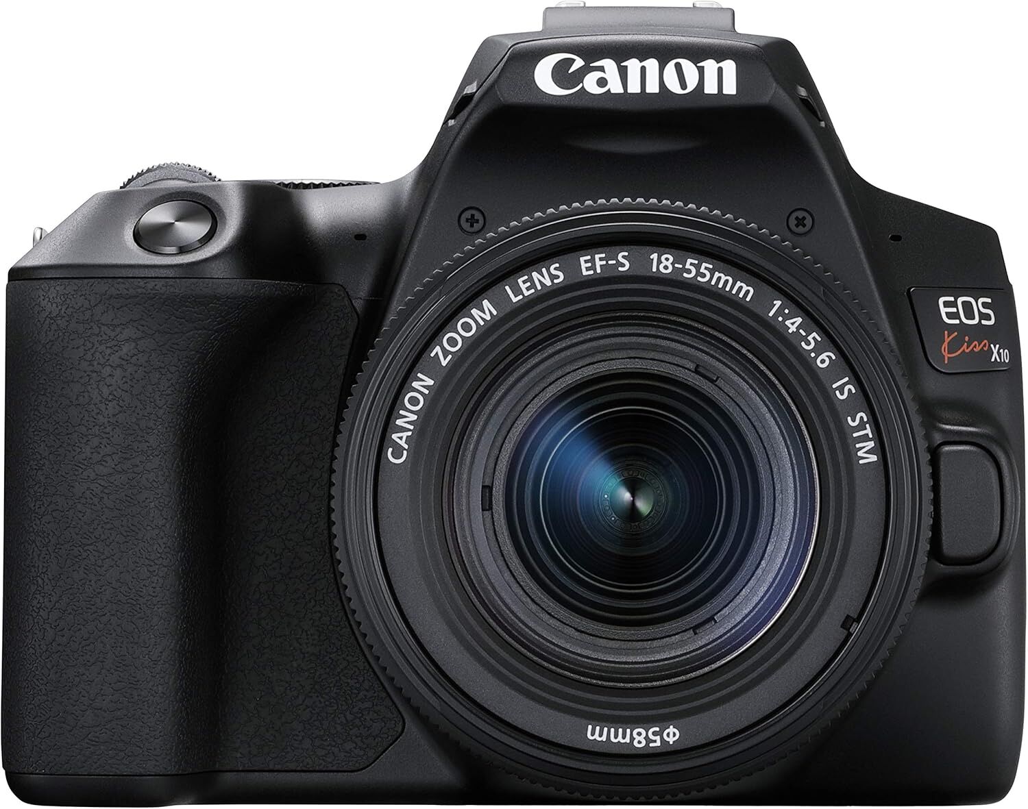 Canon キヤノン デジタル一眼レフカメラ EOS Kiss X10 標準ズームキット ブラック