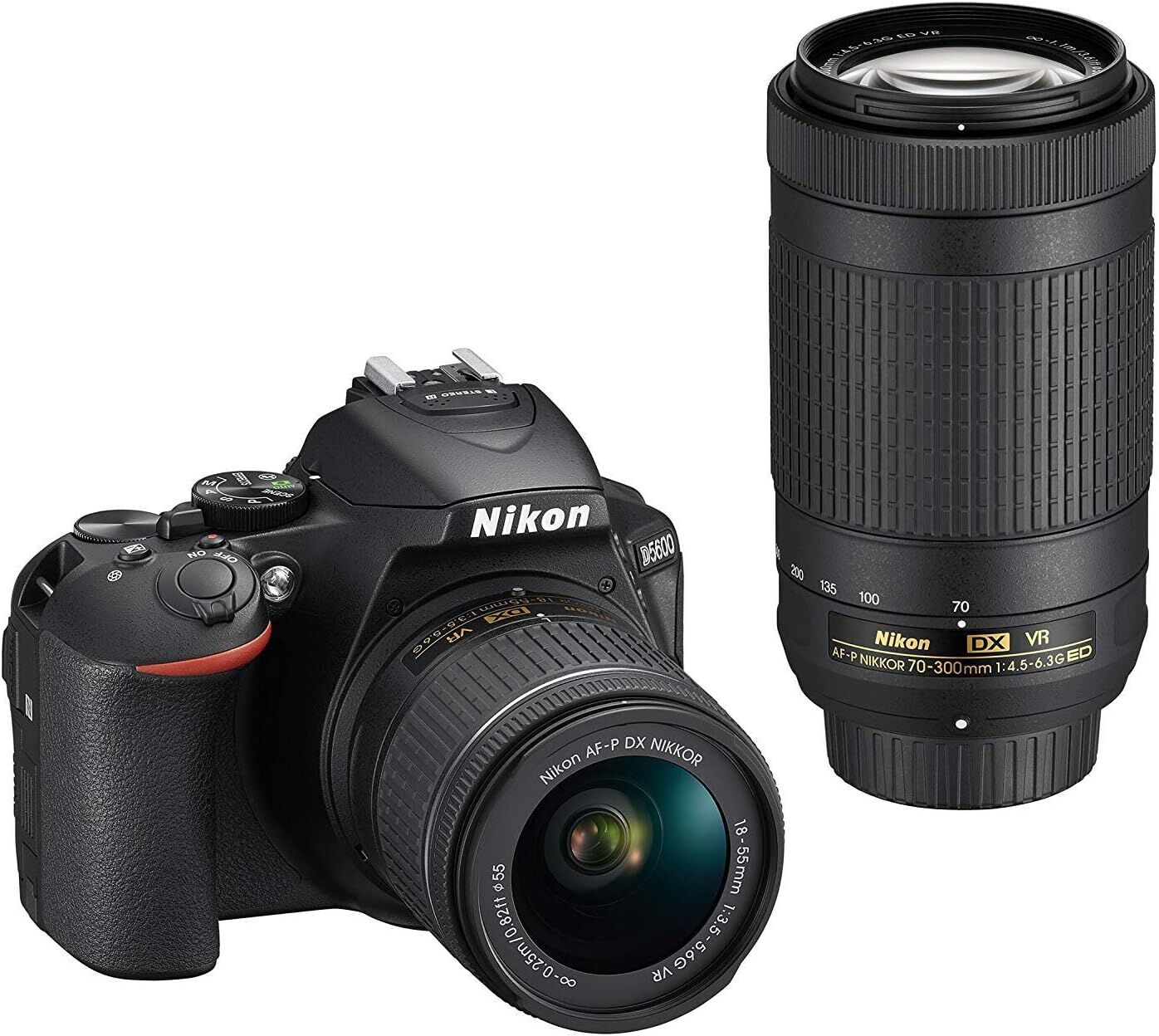 Nikon ニコン デジタル一眼レフカメラ D5600 ダブルズームキット ブラック