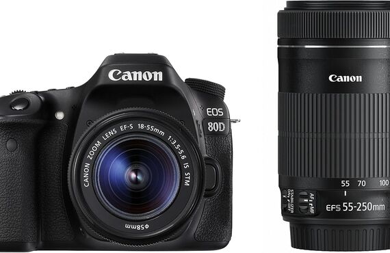 梅田のおすすめ Canon キヤノン EOS 80D ダブルズームキット の高い買取価格 売るなら百獣の買取王が高価買い取り