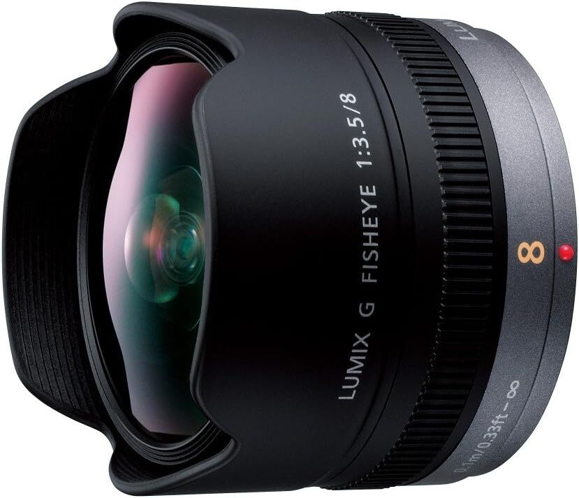 Panasonic パナソニック 単焦点 魚眼レンズ マイクロフォーサーズ用 ルミックス G FISHEYE 8mm/F3.5