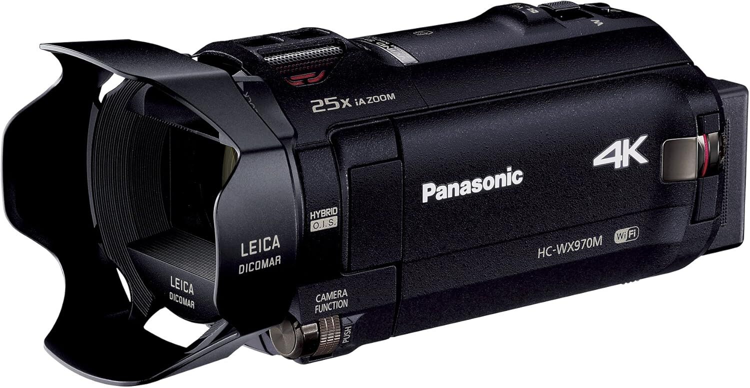Panasonic パナソニック 4Kビデオカメラ WX970M ブラック