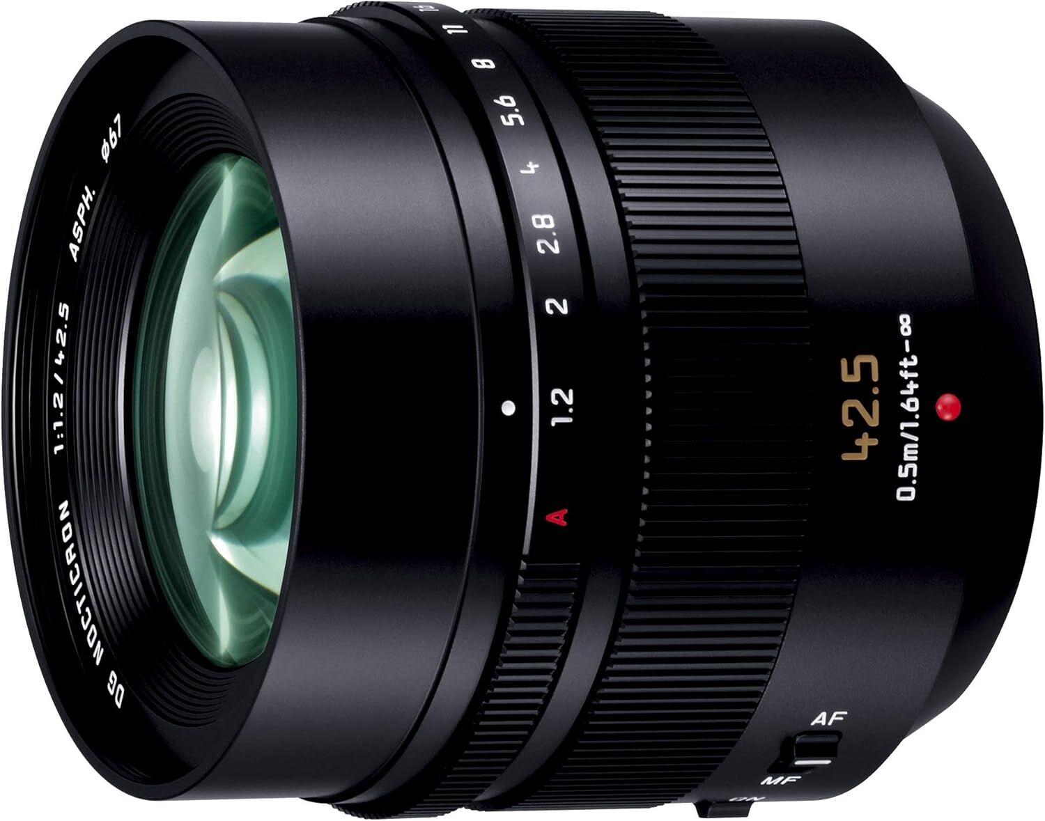 Panasonic パナソニック 単焦点 中望遠レンズ マイクロフォーサーズ用 ライカ DG NOCTICRON 42.5mm/F1.2 ASPH./POWER O.I.S.