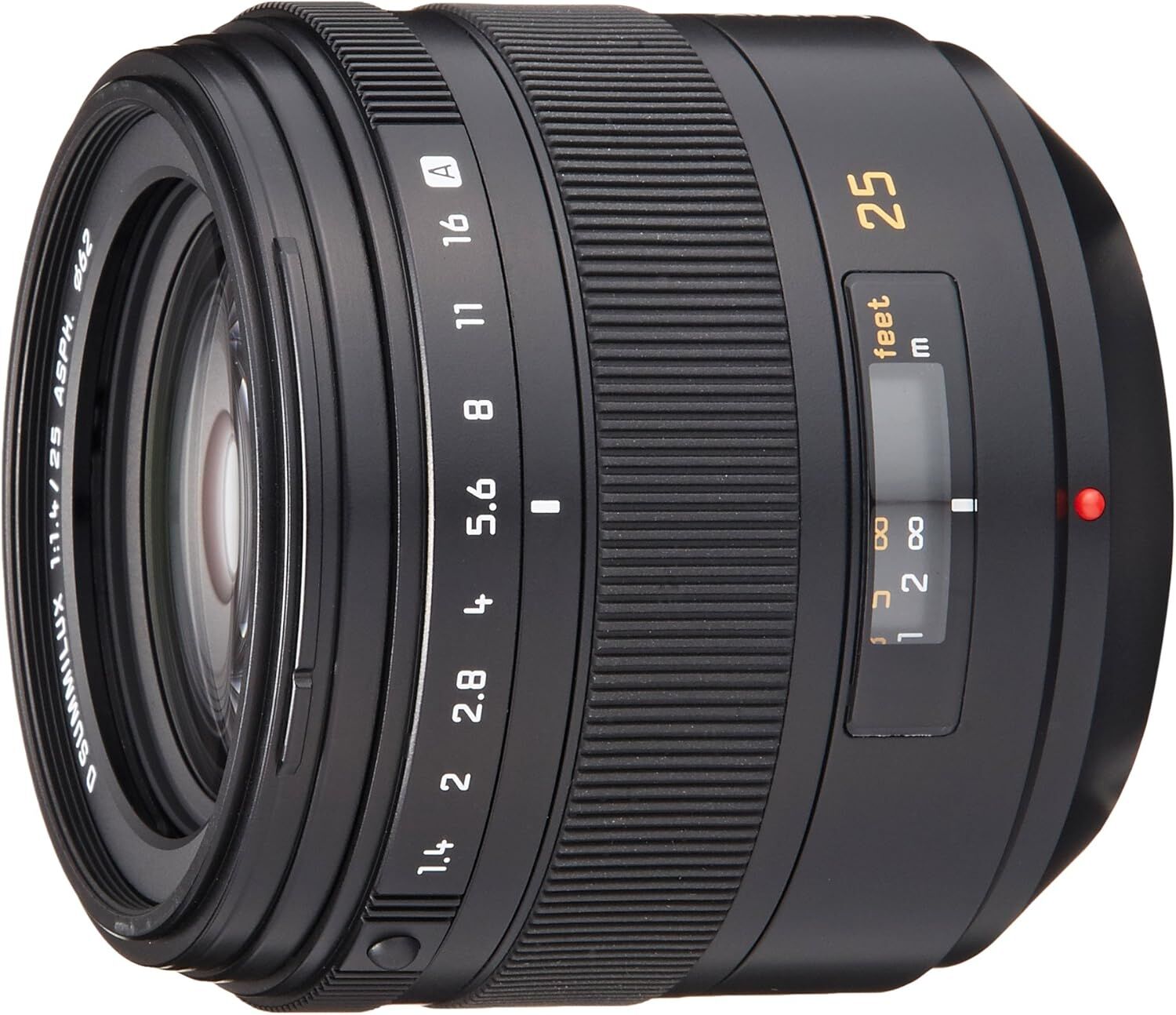 Panasonic パナソニック 単焦点レンズ フォーサーズ用 ライカ D SUMMILUX 25mm/F1.4 ASPH.