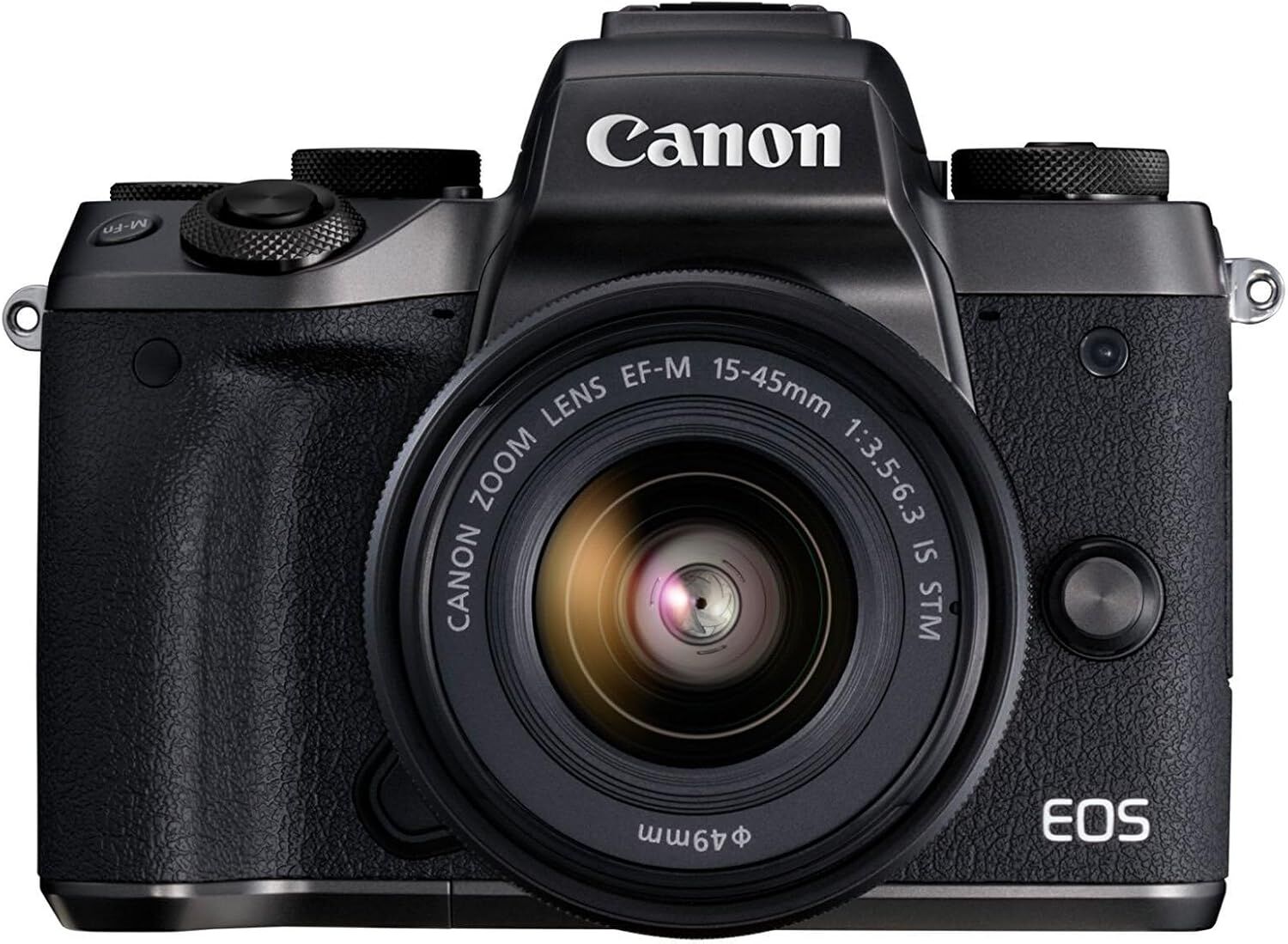 Canon キヤノン ミラーレス一眼カメラ EOS M5 レンズキット EF-M15-45mm F3.5-6.3 IS STM 付属
