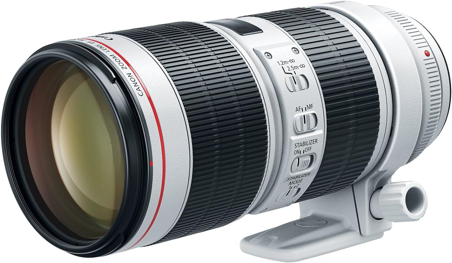 Canon キヤノン EF70-200mm F2.8L IS III USM デジタル一眼レフカメラ用 ホワイト