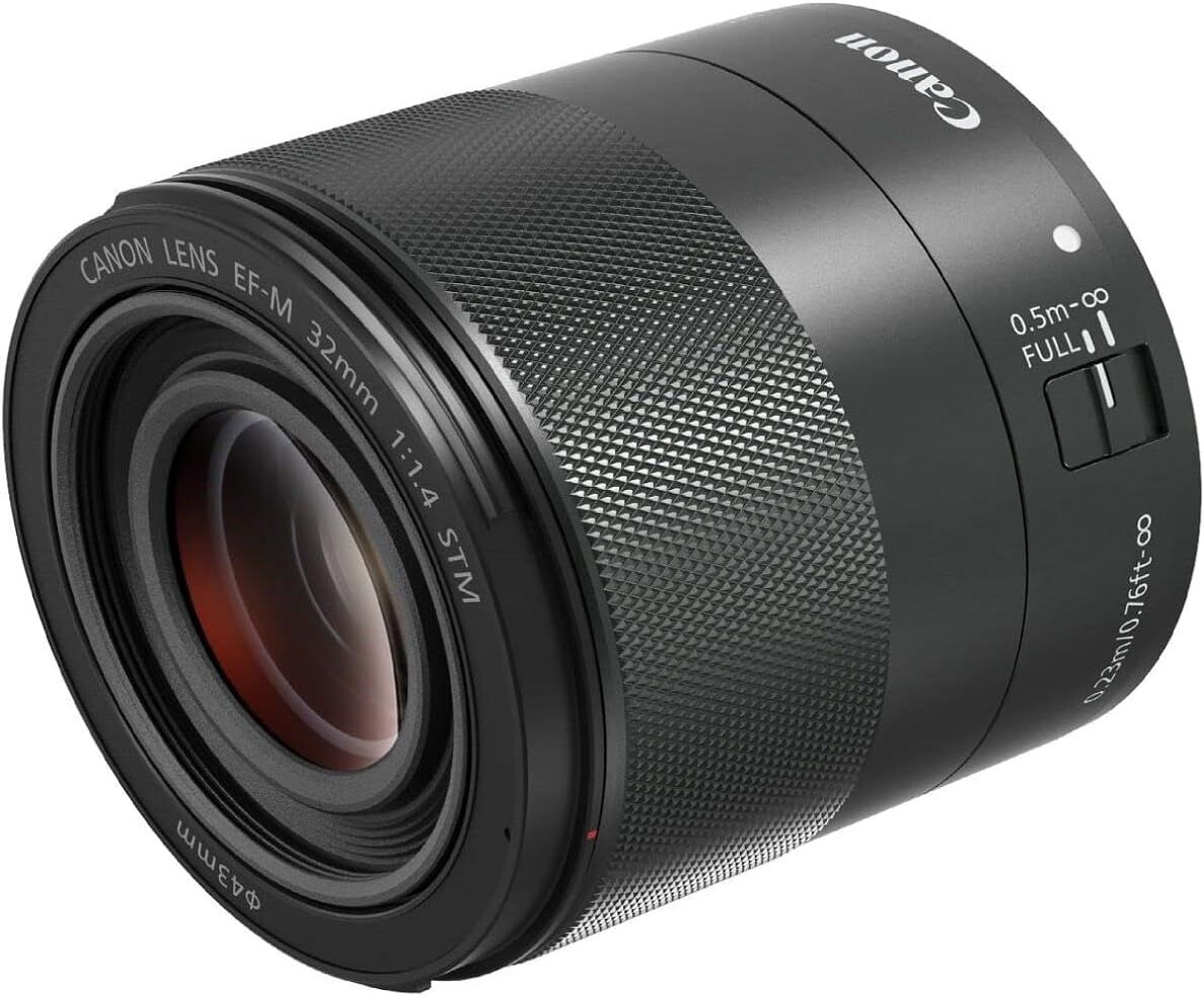 Canon キヤノン 単焦点レンズ EF-M32mm F1.4 STM ミラーレス一眼対応 ブラック