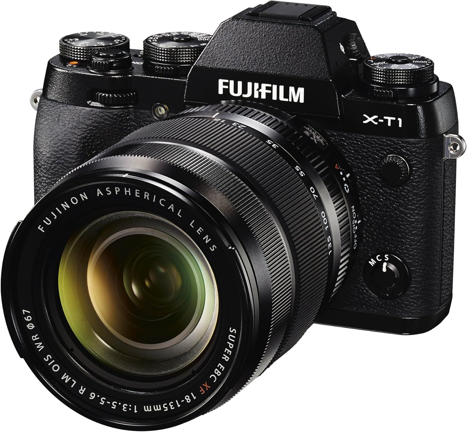 FUJIFILM フジフイルム ミラーレス一眼 X-T1 レンズキット ブラック X-T1/XF18-135mmKIT